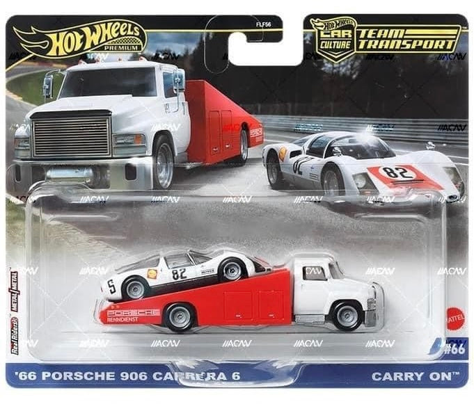 Hot Wheels ‘66 Porsche 906 Carrera 6 Team Transport
