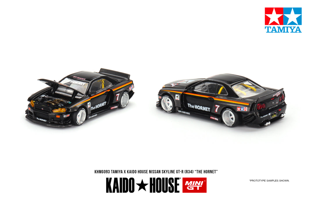 #093 - Nissan Skyline GT-R (R34) TAMIYA x KAIDO HOUSE "The Hornet"