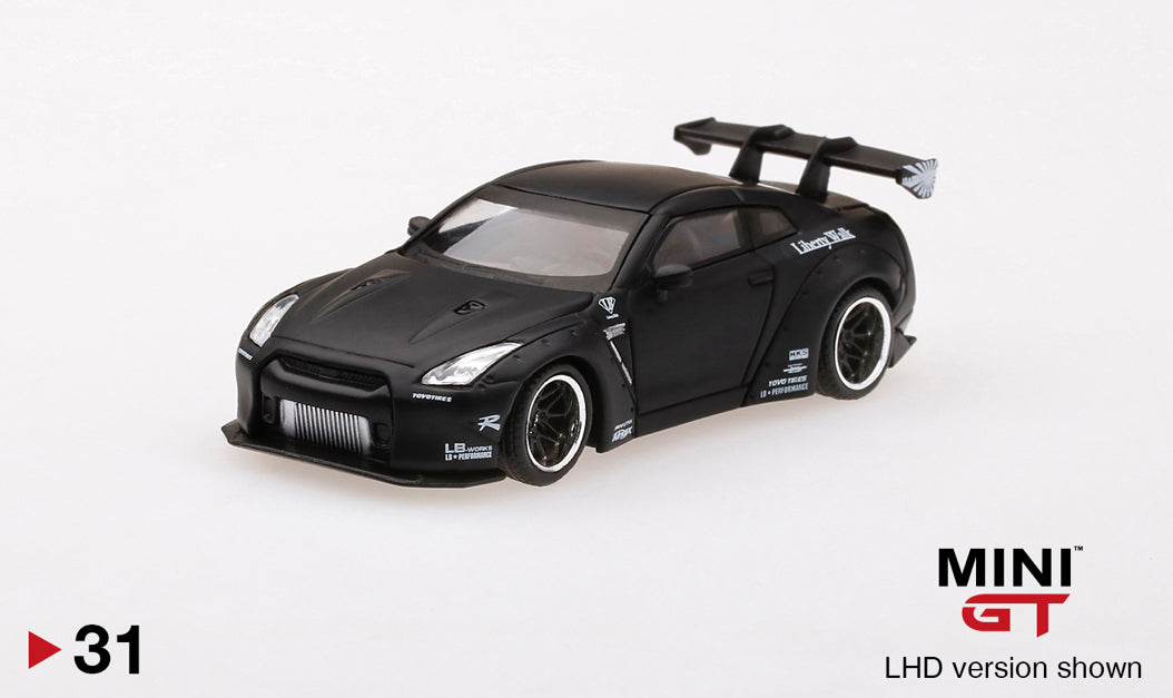 #031 - LB★WORKS Nissan GT-R (R35) Matte Black