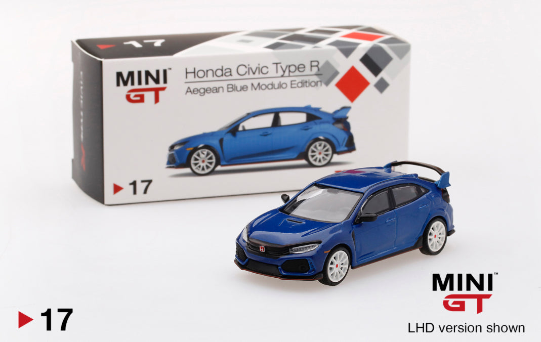 #0017 - Honda Civic Type R (FK8) Aegean Blue Modulo Edition
