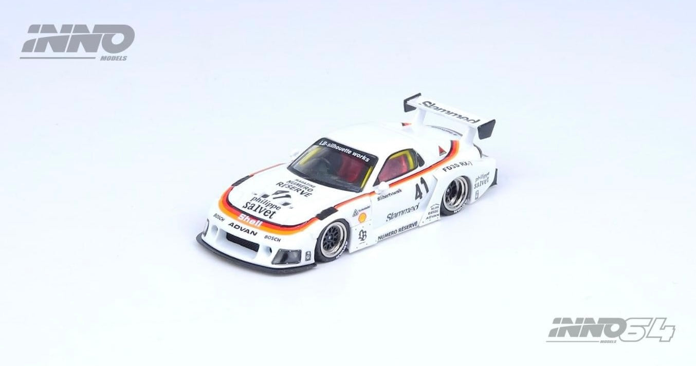 Inno64 - LBWK Mazda RX-7 - White