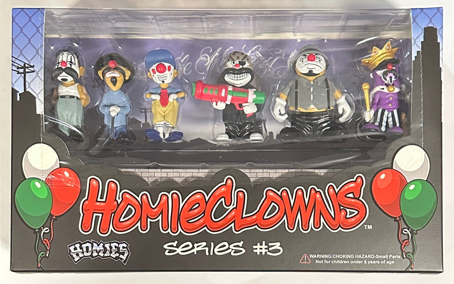 Homies Payasos Series 3