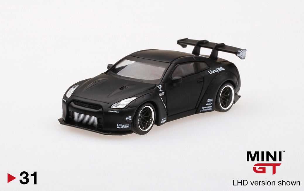 LB★WORKS Nissan GT-R (R35) Matte Black #31