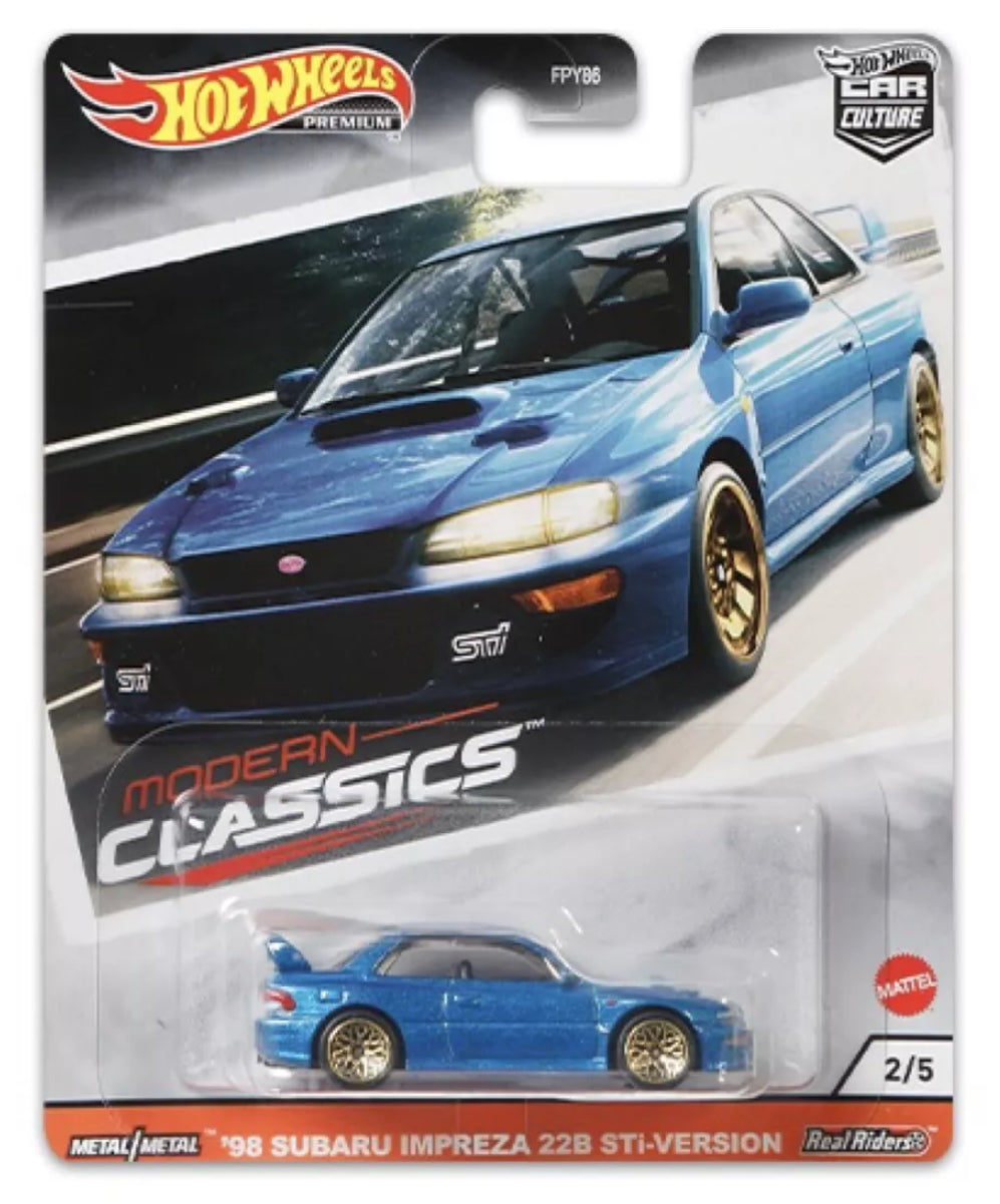 Hot Wheels - Modern Classics - Subaru Impreza 22B STi