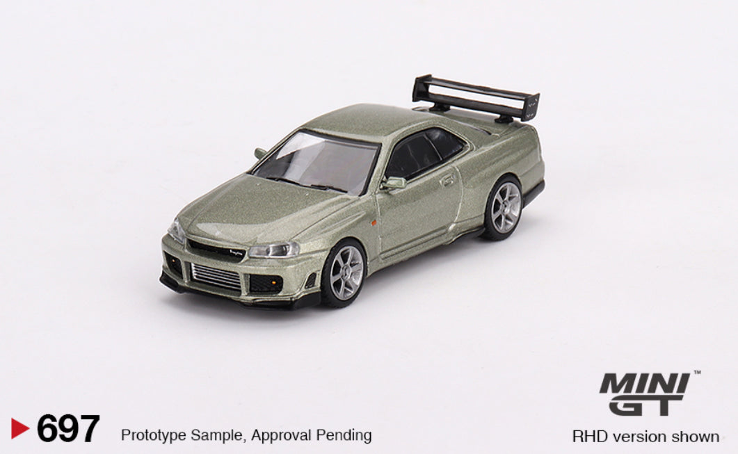 #697 - Nissan Skyline GT-R (R34) Tommykaira R-z Millenium Jade