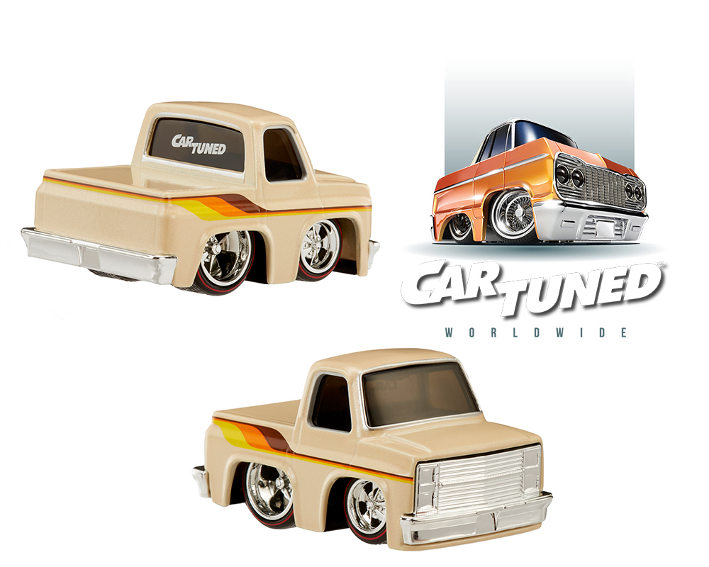 Car Tuned 1:64 Series 3 – 1987 Chevrolet C10 Custom Beige