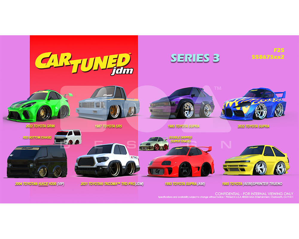 CarTuned 1:64 JDM Tuners Series 3 Assortment