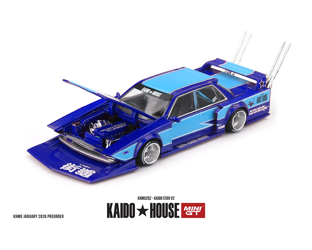 #252 - (Preorder) Kaido House x Mini GT 1:64 KAIDO STAR V2