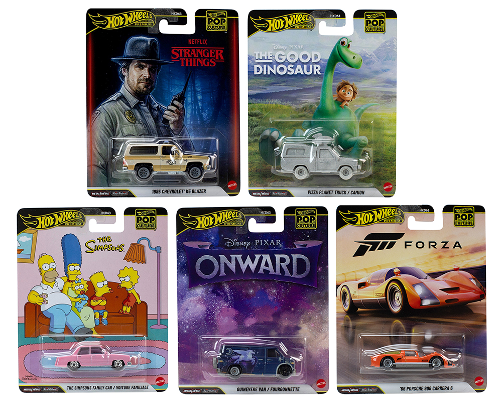 HXD63-956S - Hot Wheels 1:64 Pop Culture S Case 2026 Assortment