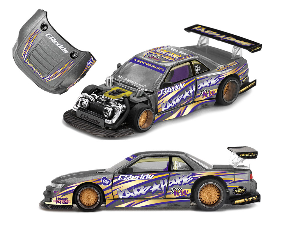 235 - Kaido House x Mini GT Nissan Silvia S13-R Kaido Drift V1