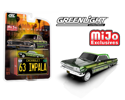 Preorder) Greenlight 1:64 Lowriders 1963 Chevrolet Impala SS w