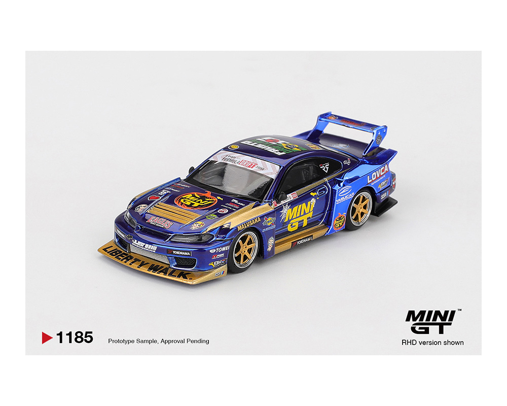 1185 - Mini GT 1:64 Nissan LB-Super Silhouette S15 SILVIA #555