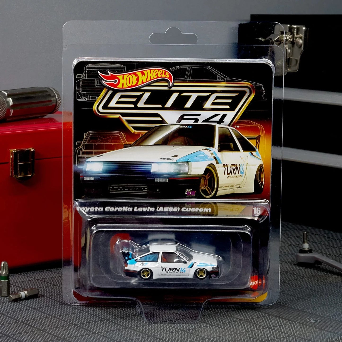 2024 Hot Wheels RLC Elite 64 Toyota Corolla Levin (AE86) Custom - JCV06-9893