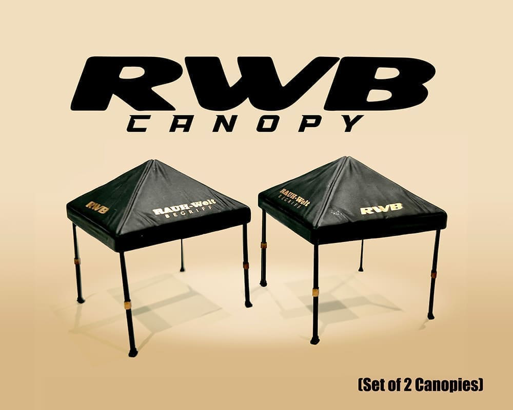 American Diorama RWB 1:64 Canopy – Black