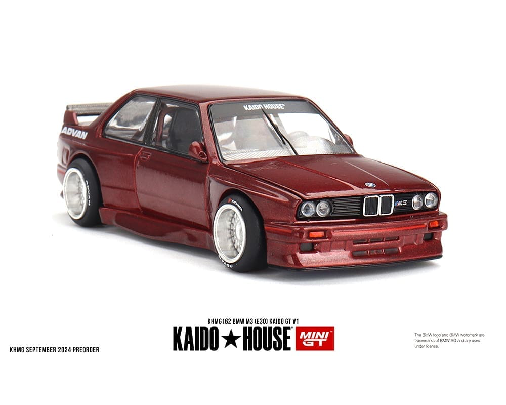 #162 - Kaido House x Mini GT 1:64 BMW M3 (E30) Kaido GT V1 – M Red