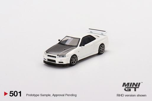 #501 - Nissan Skyline GT-R (R34) V-Spec II N1 White