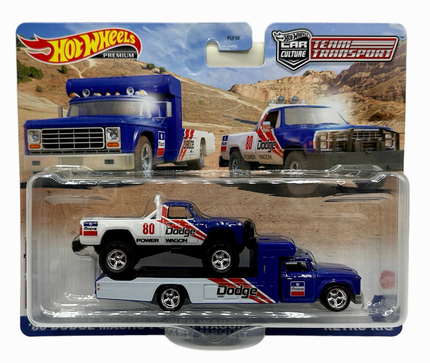 Hot Wheels Dodge Macho Power Wagon Retro Rig