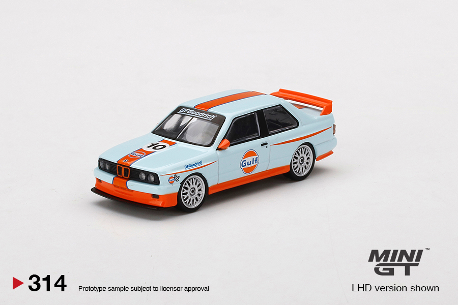 #314 - Mini GT - BMW M3 E30 Gulf