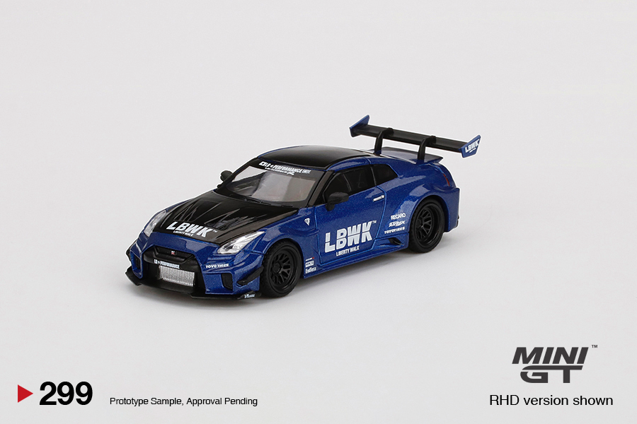 #299 - LB-Silhouette WORKS GT NISSAN 35GT-RR Ver.2 LBWK Blue