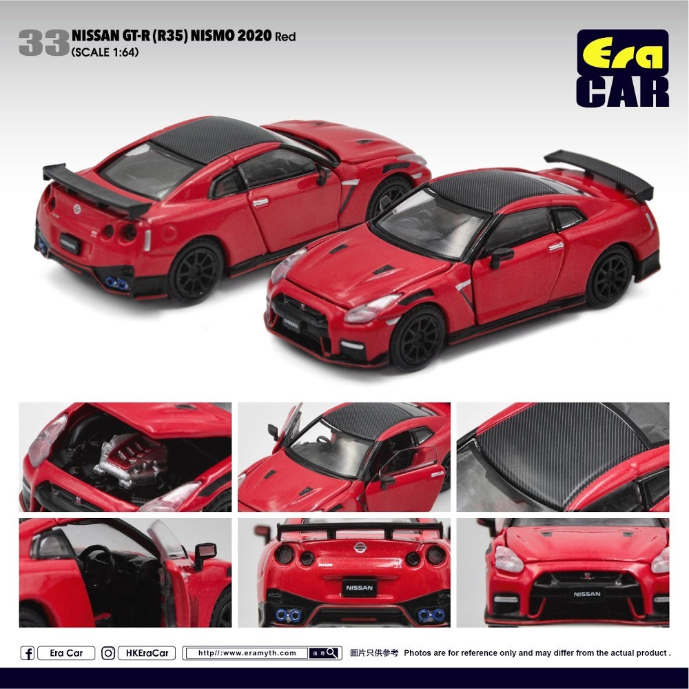 Era Car Nissan GT-R R35 Nismo 2020 Red