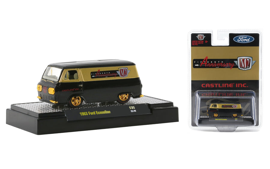 2022 M2 Machines 15th Anniversary '65 Ford Econoline Van 1/288