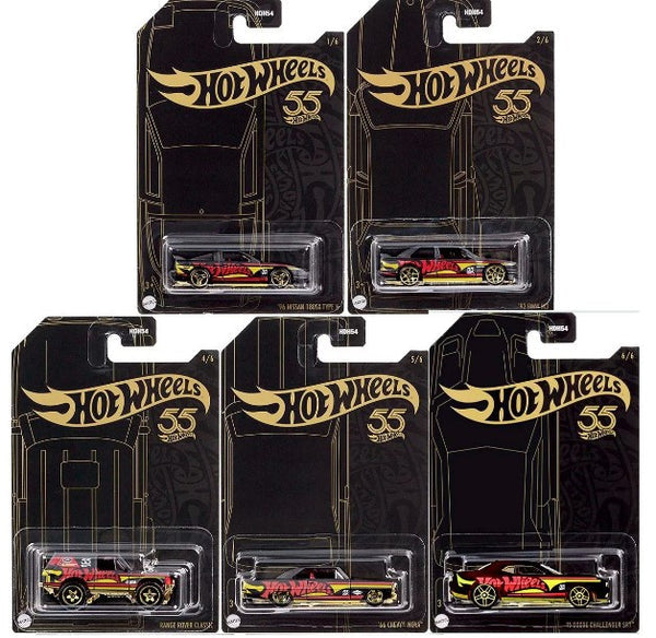 Hot Wheels 55th Anniversary Set Of 5 Cars – Torpedo Garage Diecast