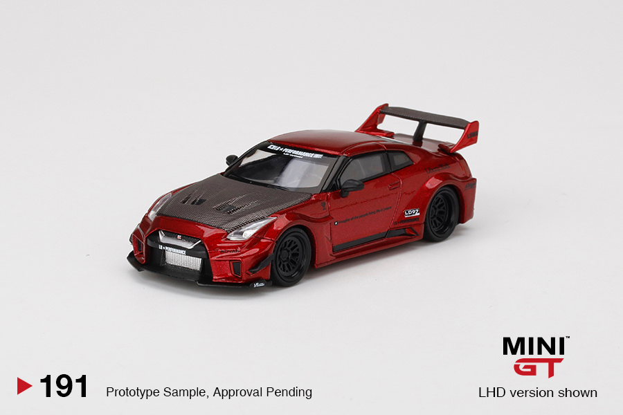 Mini GT LB-Silhouette WORKS GT NISSAN 35GT-RR Ver.1 Lava Red 