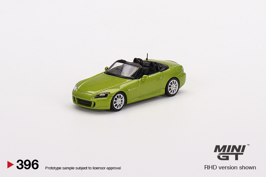 Mini GT - Honda S2000 (AP2) Lime Green Metallic #396