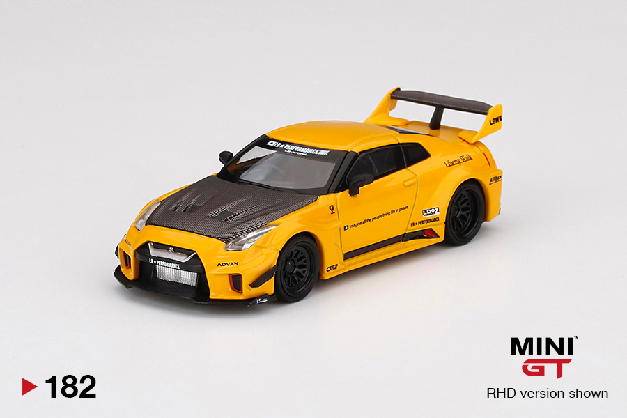 #182 - LB-Silhouette WORKS GT NISSAN 35GT-RR Ver.1 Yellow
