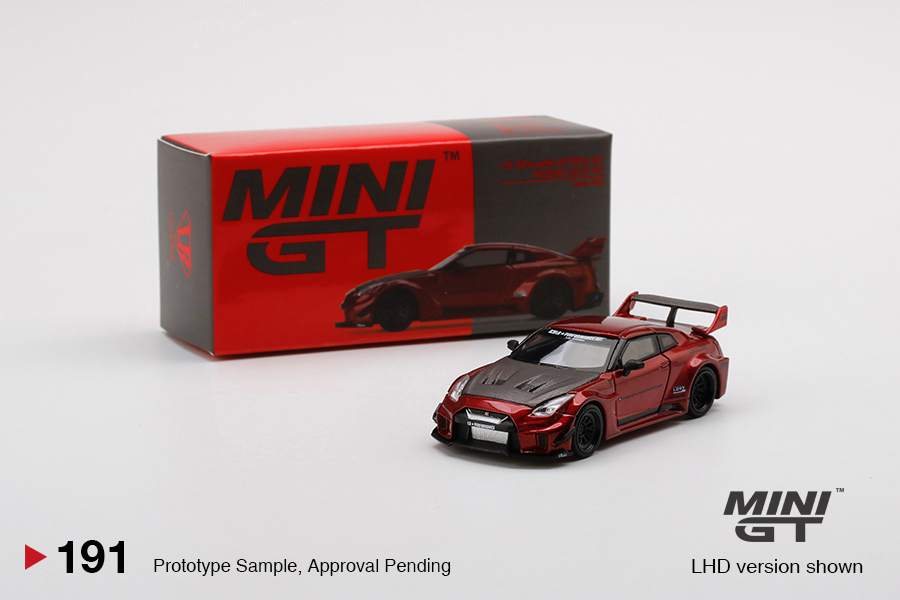 Mini GT LB-Silhouette WORKS GT NISSAN 35GT-RR Ver.1 Lava Red