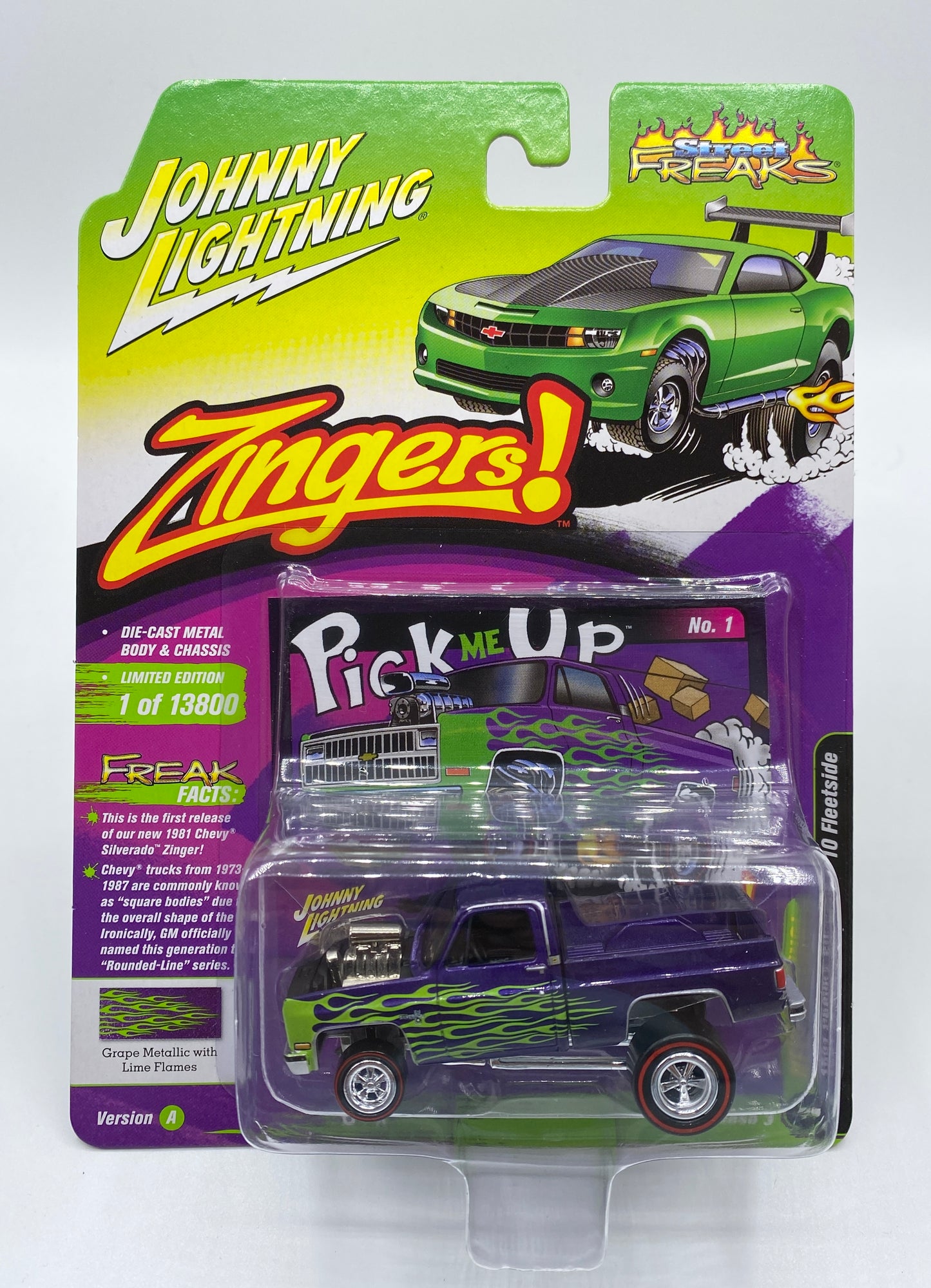 1981 Chevy Cheyenne 10 Stepside Zingers Purple