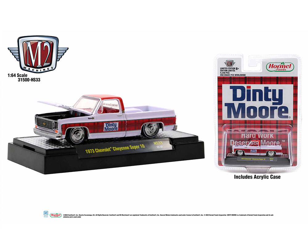 M2 Machines 1:64 1973 Chevrolet Cheyenne Super 10 ‰ÛÒ Dinty Moore