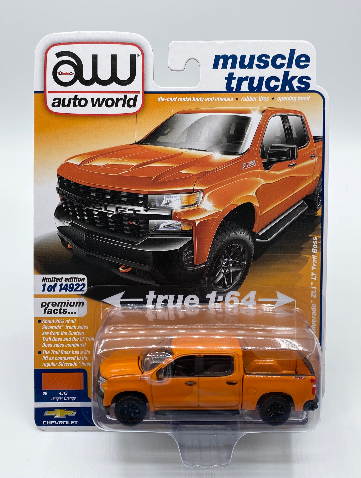 2020 Chevrolet Silverado Z71 LT Trail Boss Orange