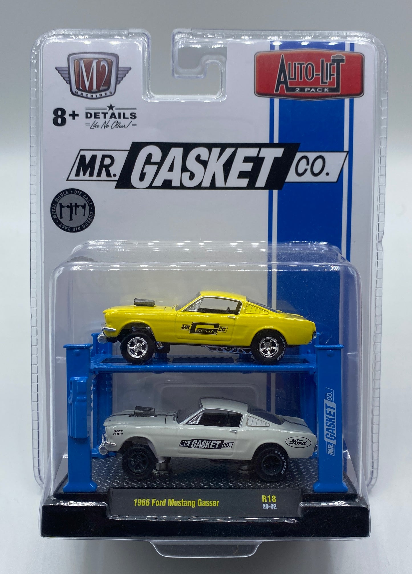 1966 Ford Mustang Gasser Auto Lift