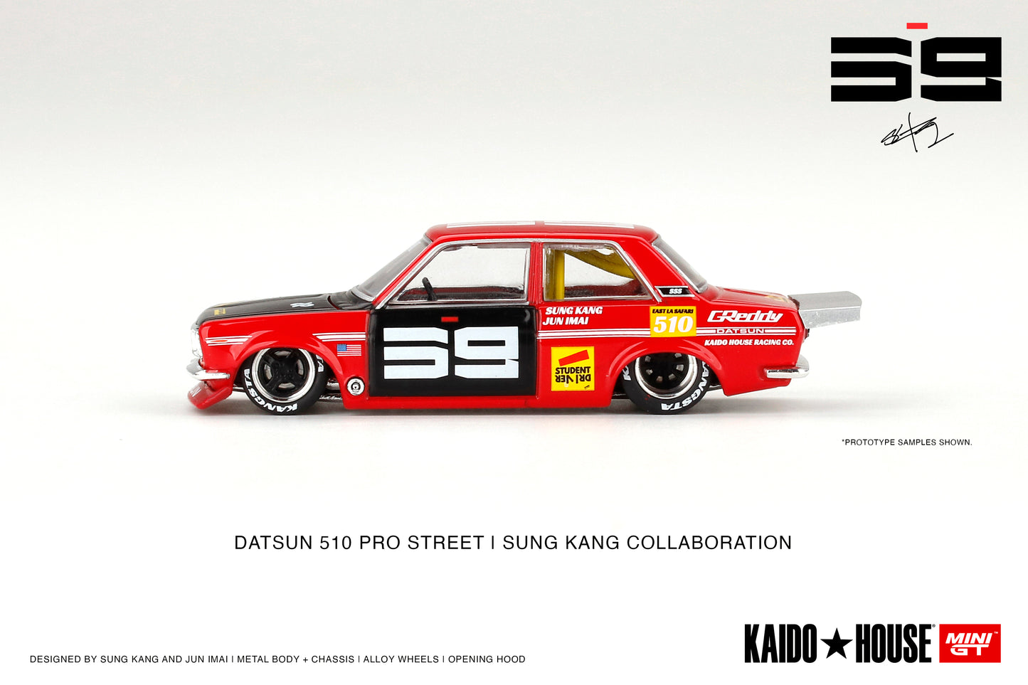 #003 - Datsun 510 Pro Street SK510 Red