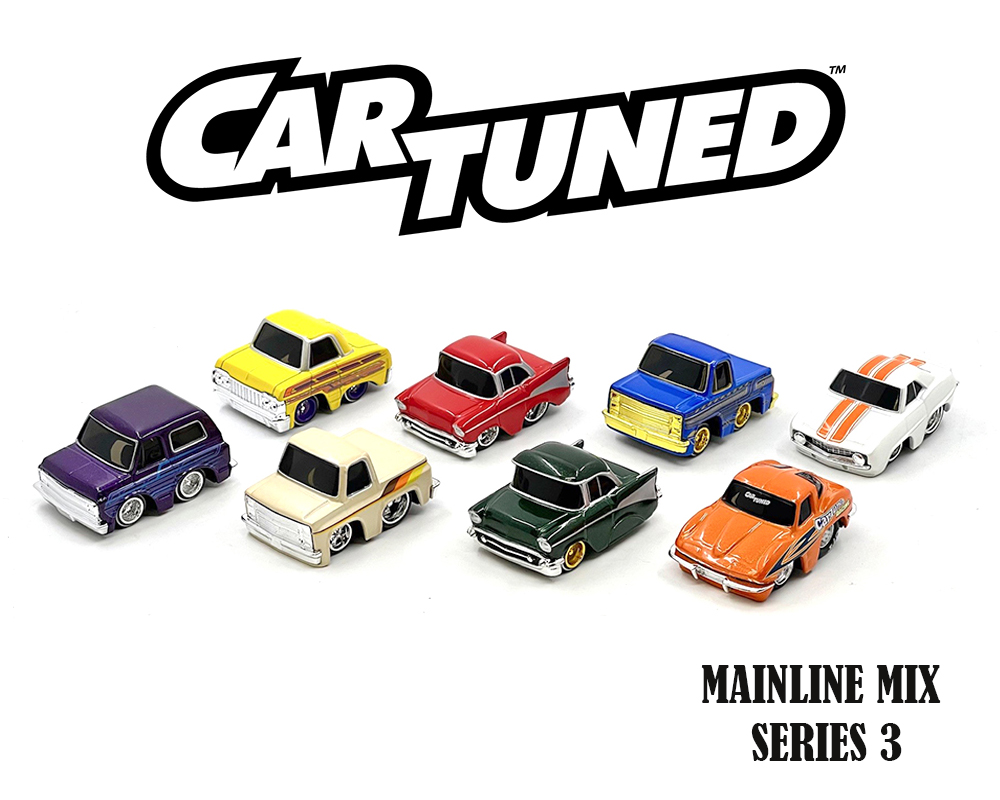 Car Tuned 1:64 Series 3 Mainline Assortment 2025 1 case 2 sets.