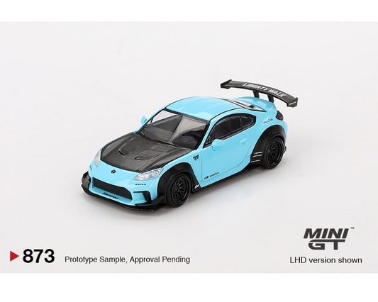 #873 - Mini GT 1:64 Toyota GR86 LB★Nation – Baby Blue