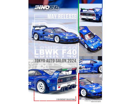 Inno64 1:64 LBWK F40 Tokyo Auto Salon 2024