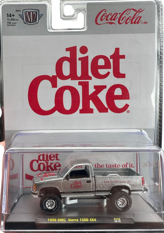 M2 Machines Diet Coke 1998 GMC Sierra 1500 4x4