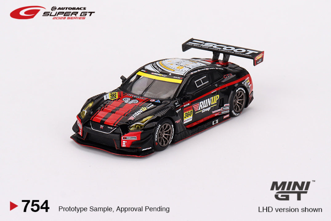 Nissan GT-R NISMO GT3 #360 "RUNUP RIVAUX GT-R" TOMEI SPORTS 2023 SUPER GT SERIES