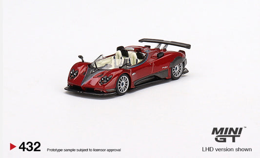 Mini GT - Pagani Zonda HP Barchetta Rosso Dubai #432