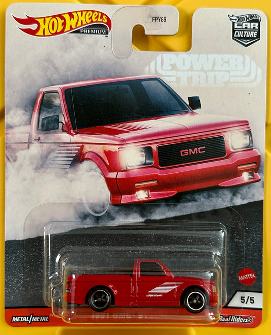 Hot Wheels GMC Syclone Red