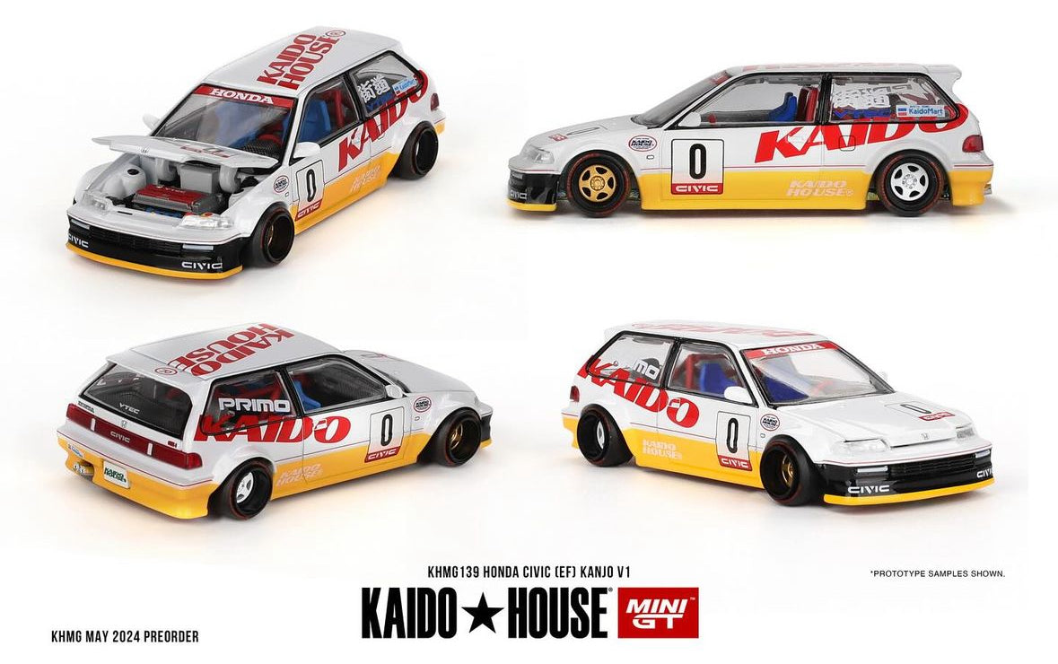 (Preorder) Kaido Honda Civic (EF) Kanjo V1