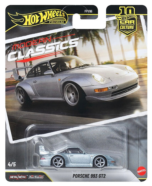Hot Wheels 1:64 Car Culture - Modern Classics – Porsche 993 GT2
