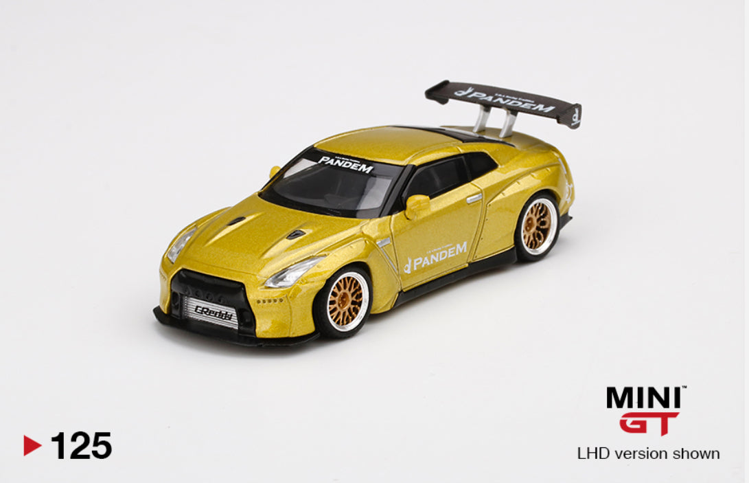Pandem Nissan GT-R (R35) GT Wing Cosmopolitan Yellow #125