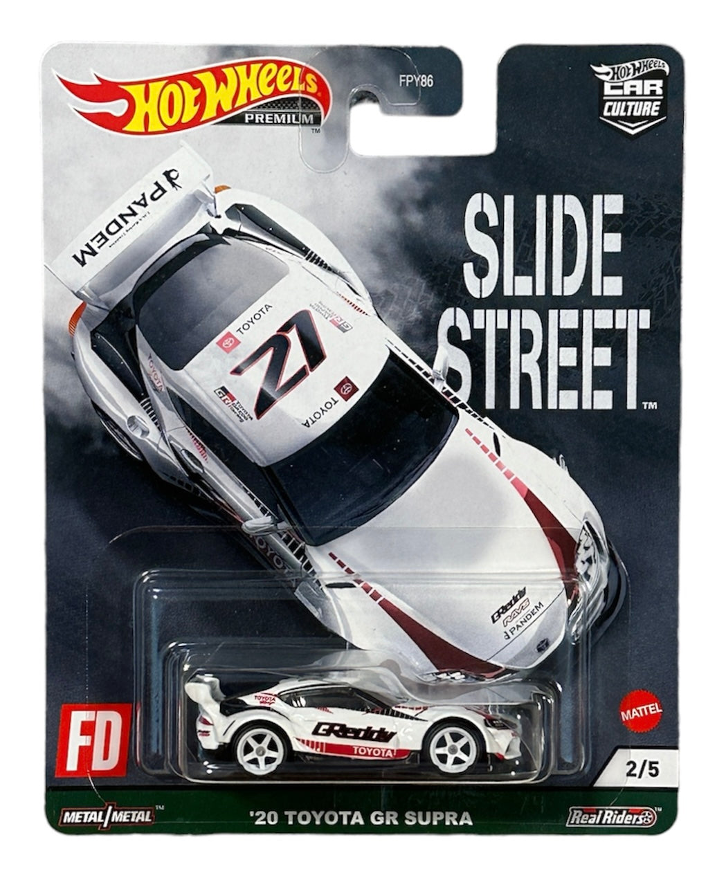 Hot Wheels Street Slide Toyota GR Supra - 2/5