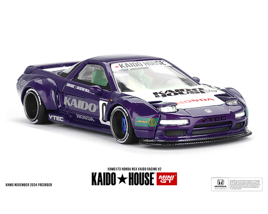 #173 - Kaido House x Mini GT 1:64 Honda NSX Kaido Racing V2 – Purple