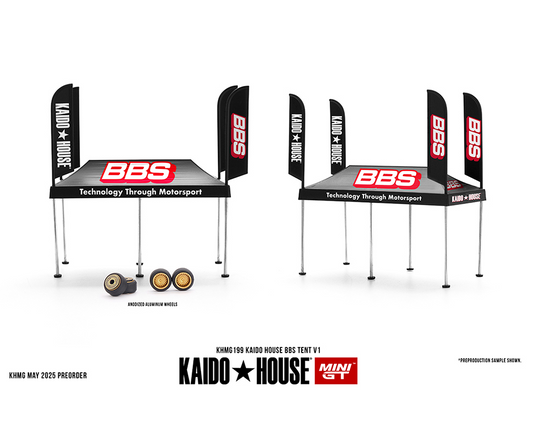 #199 - Kaido House x Mini GT 1:64 Kaido House BBS Tent V1