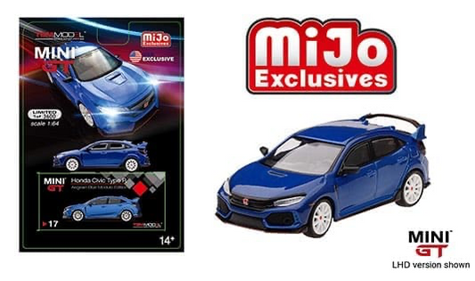 #0017 - Honda Civic Type R (FK8) Aegean Blue Modulo Edition