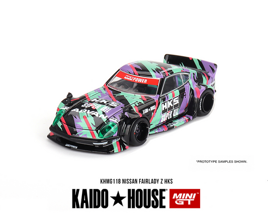 Kaido House x Mini GT 1:64 Nissan Fairlady Z HKS